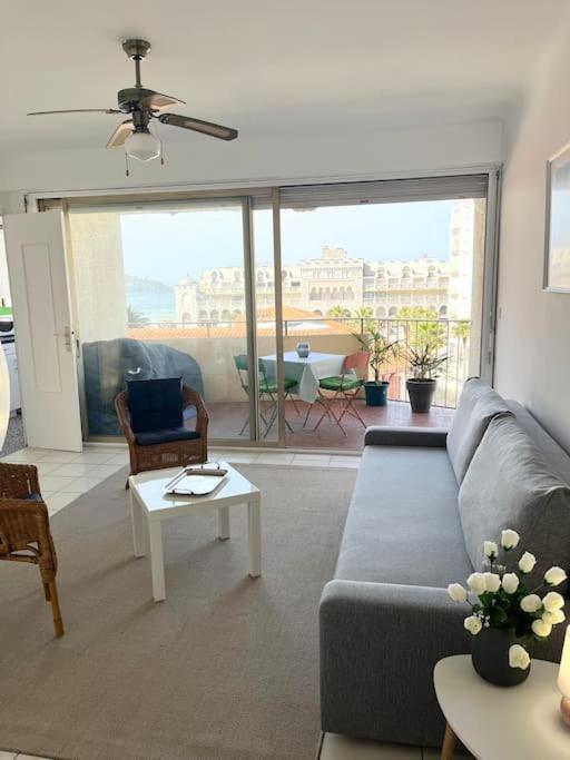 Hendaye Plage Charmant Studio 2Pers Avec Grande Terrasse Vue Mer Luaran gambar