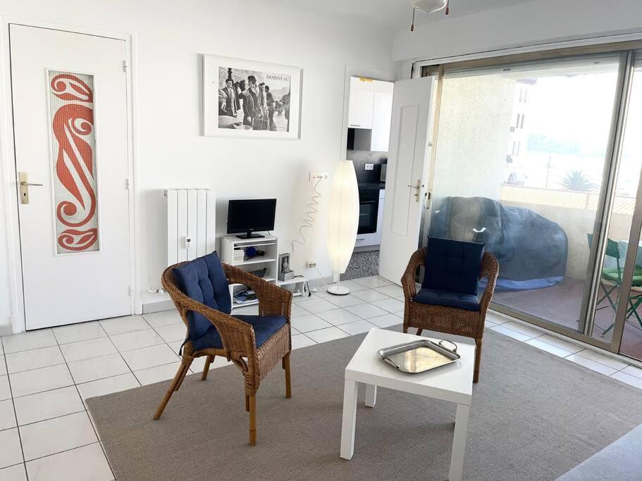 Hendaye Plage Charmant Studio 2Pers Avec Grande Terrasse Vue Mer Luaran gambar